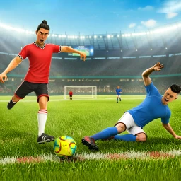 Symbol von Football Cup Soccer League 3d