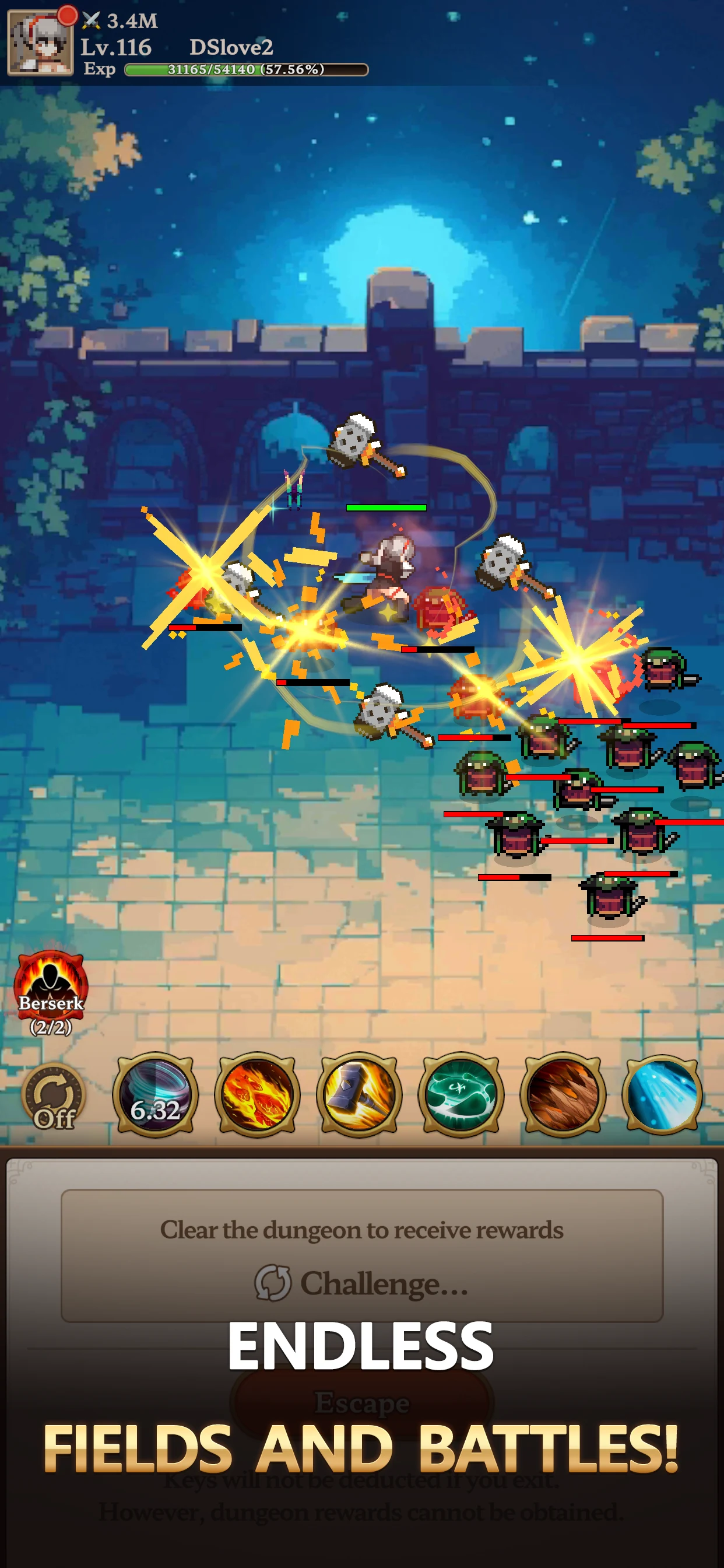 Dungeon Sisters : IDLE RPG screenshot