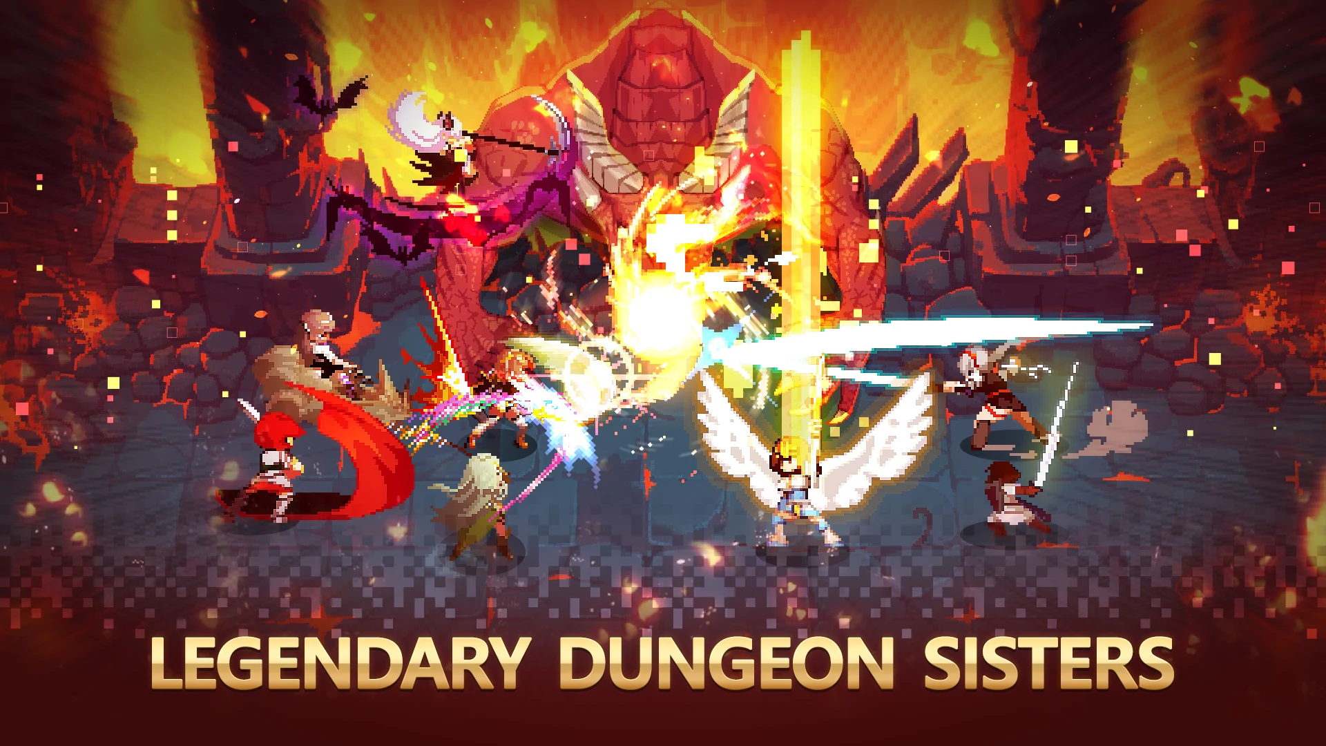 Dungeon Sisters : IDLE RPG screenshot