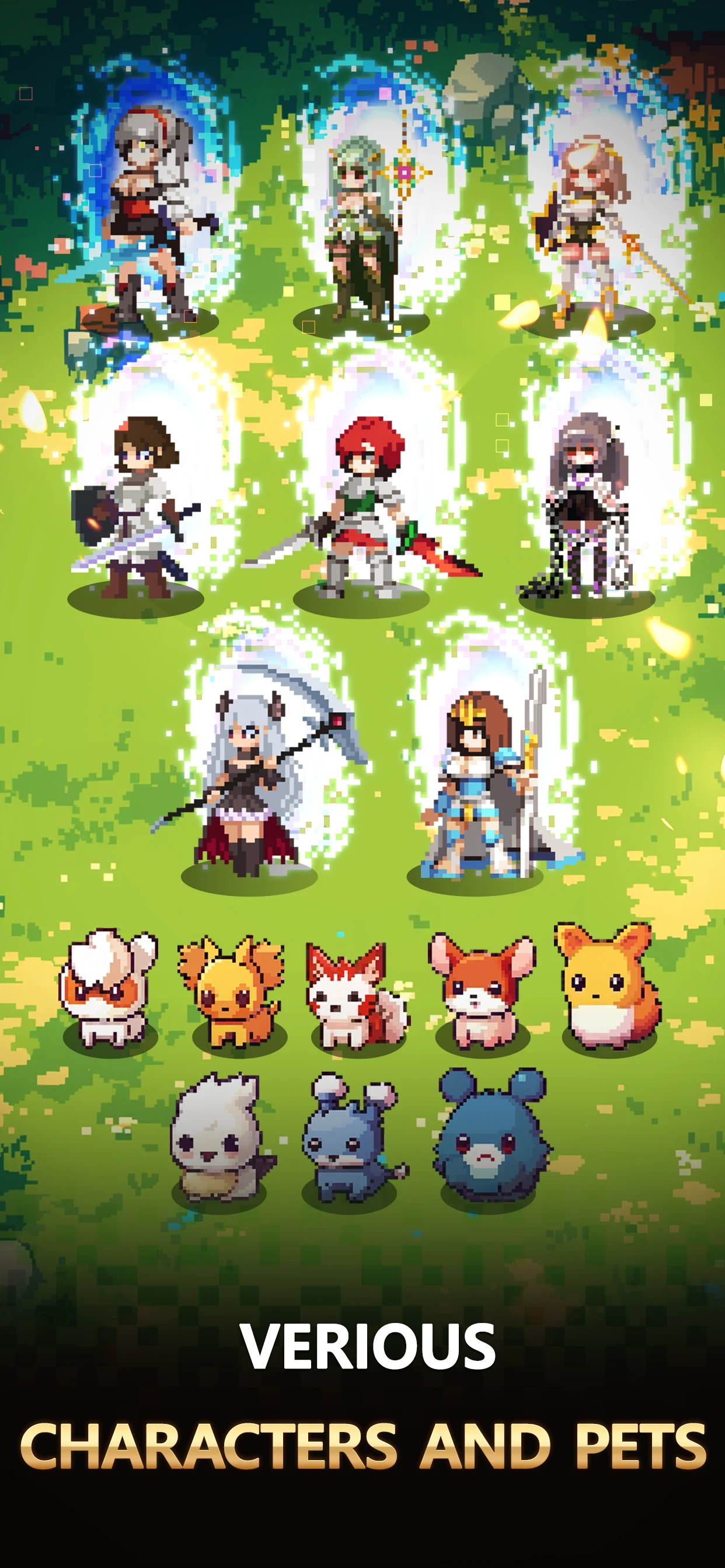 Dungeon Sisters : IDLE RPG screenshot
