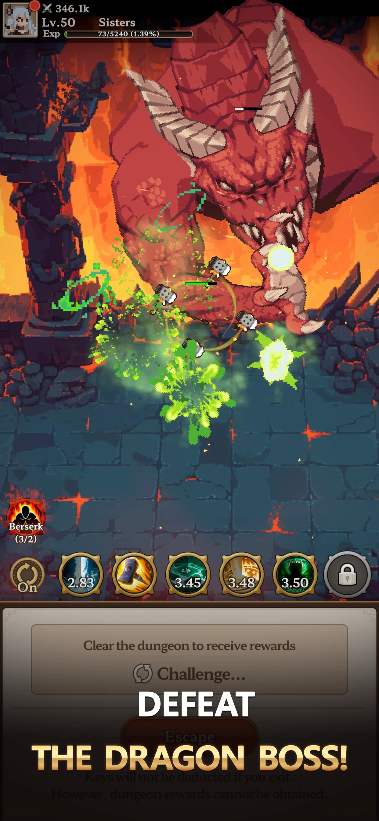 Dungeon Sisters : IDLE RPG screenshot