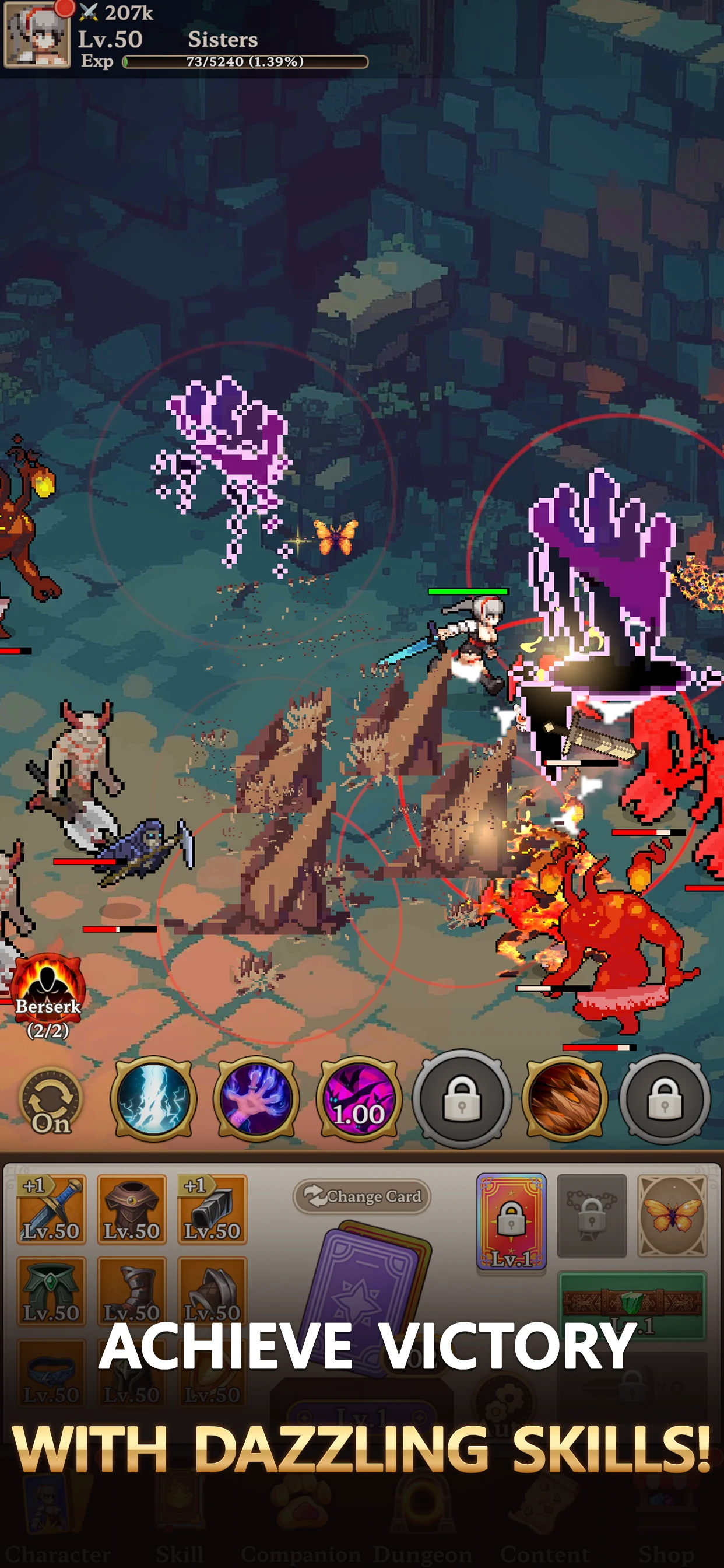 Dungeon Sisters : IDLE RPG screenshot